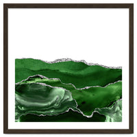 Green & Silver Agate Texture 07