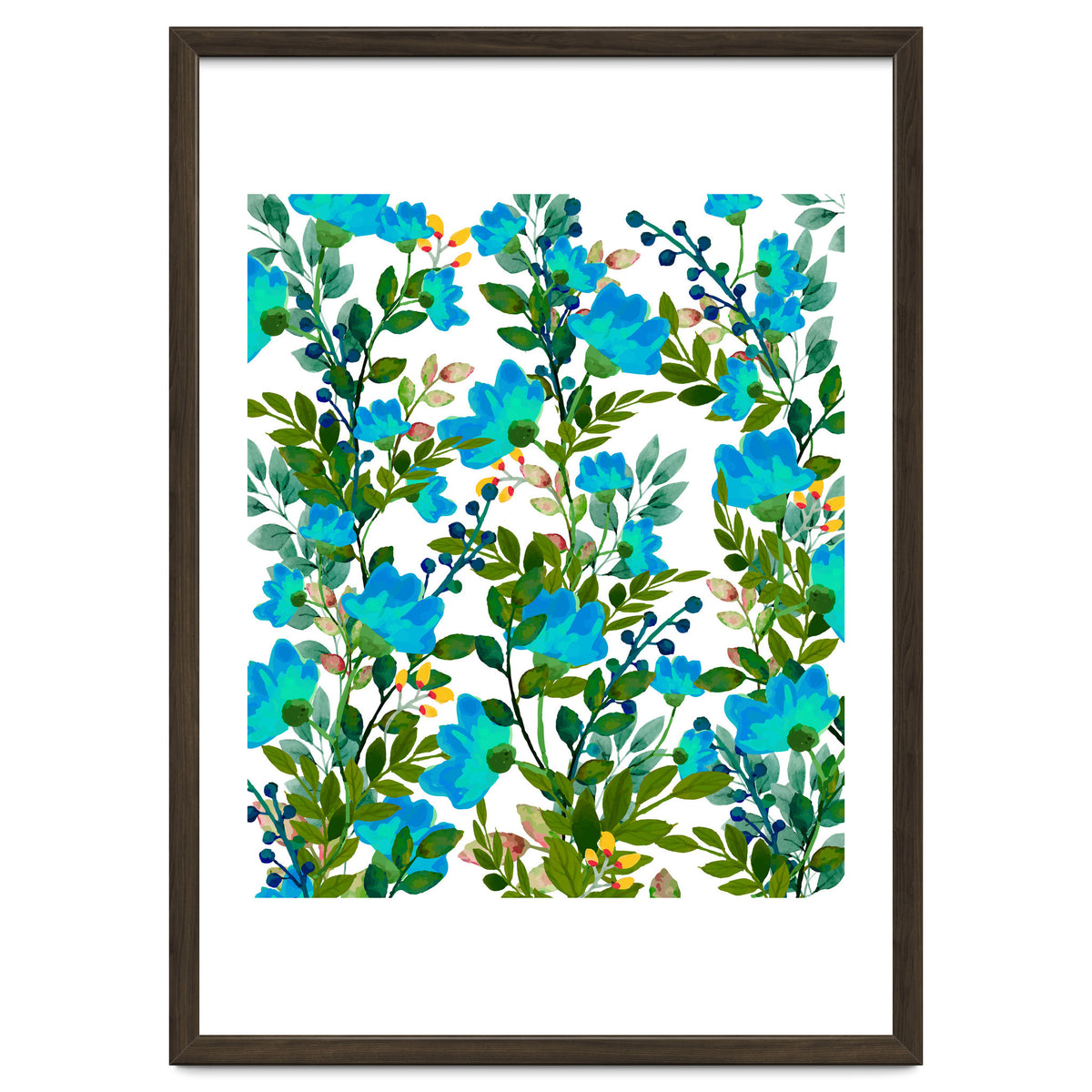 Blue #society6 #decor #buyart