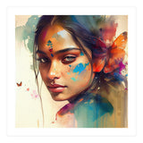 Butterfly Whisper Hindu Portrait (Print Only) thumbnail