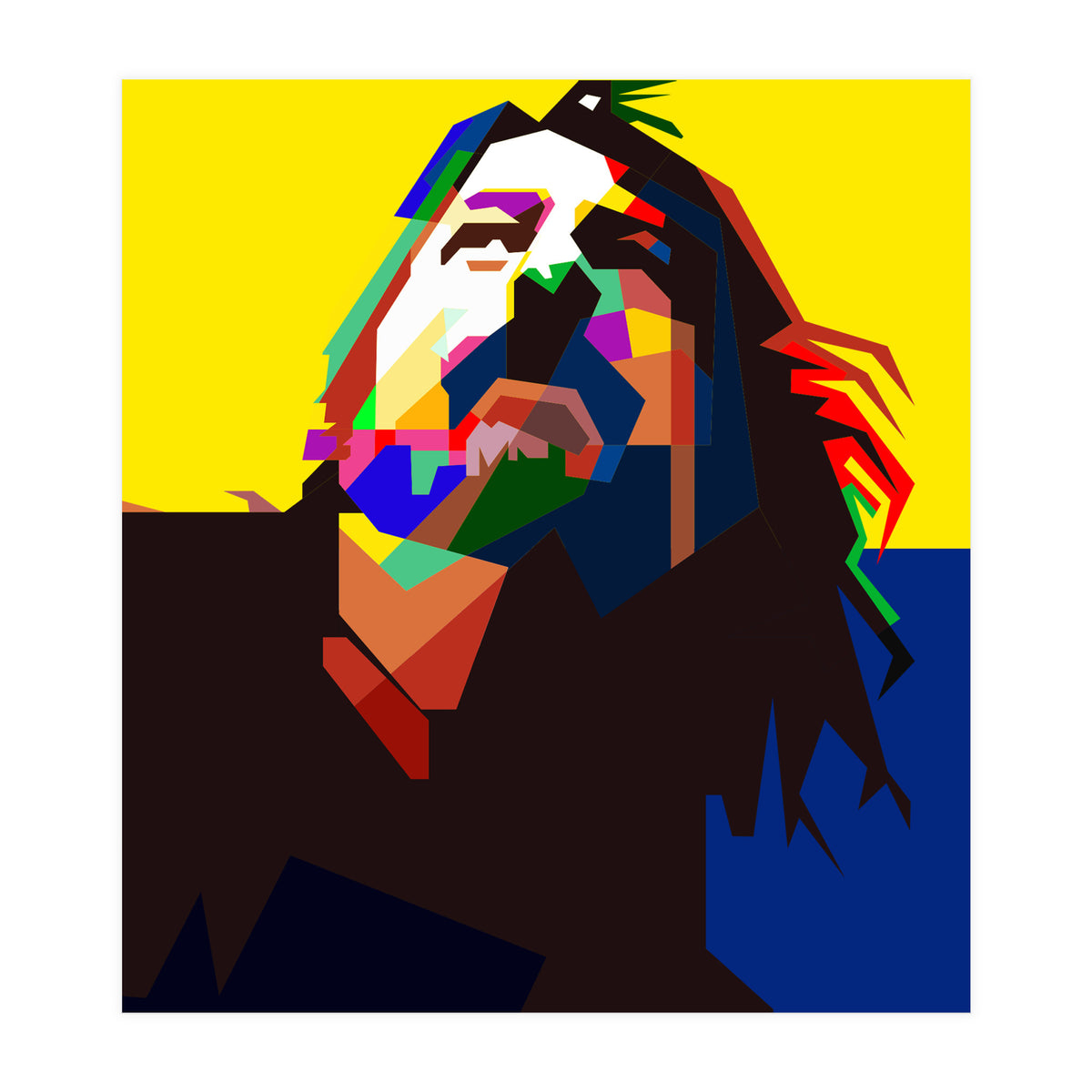 Dave Grohl Foo Fighters Grunge Sound (Print Only)