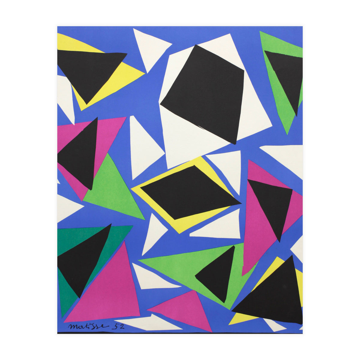 Gouaches Découpées – Henri Matisse Exhibition Poster (Print Only)