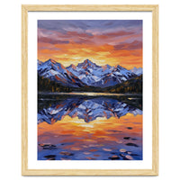 Alpenglow Reflections