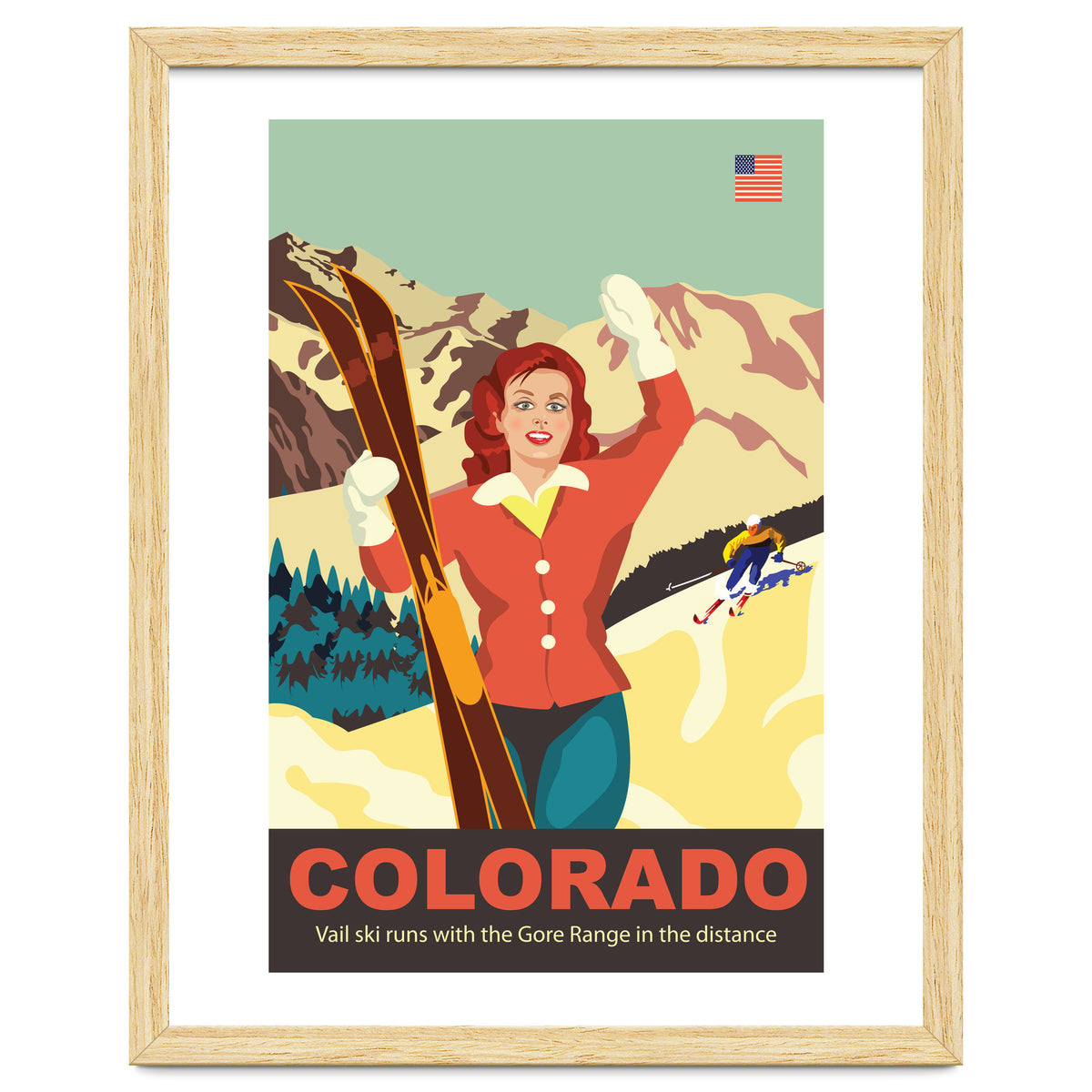 Colorado Ski Girl