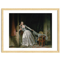 Jean-Honoré Fragonard – The Stolen Kiss | Elegant Rococo Romance & Secret Intimacy