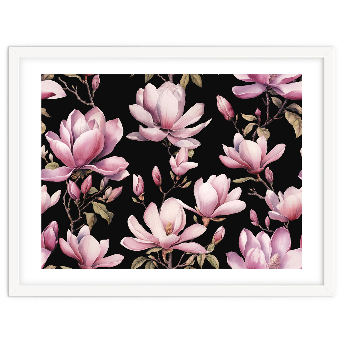 Magnolia Spring Romance Black