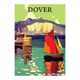 Dover, Sailing boat Near the Coast (Print Only) thumbnail