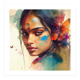 Butterfly Whisper Hindu Portrait (Print Only) thumbnail
