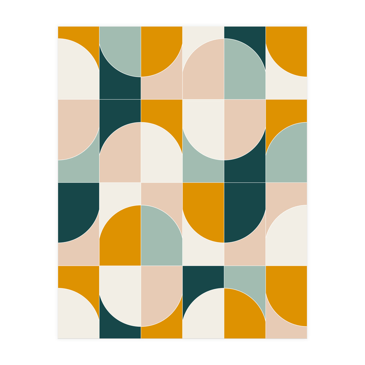 Bold Geo Tiles 01 (Print Only)