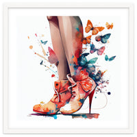 Butterfly Heels Splash