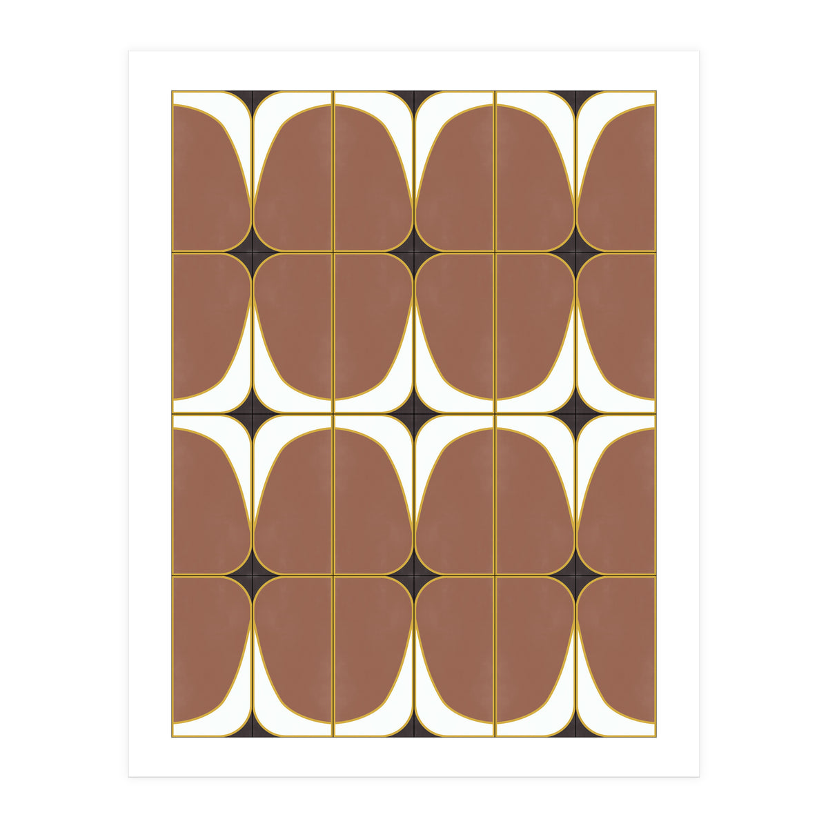 Elegant Sassy Seventies Tiles (Print Only)