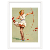 Pinup Sexy Girl Playing A Cupid thumbnail