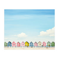 Beach cottages (Print Only)