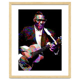 Howlin Wolf American Blues Guitarist Colorful thumbnail