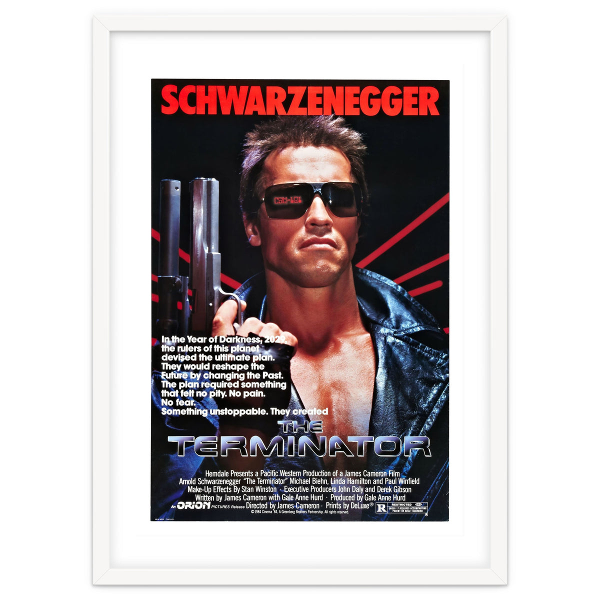 THE TERMINATOR (1984), directed by JAMES CAMERON.