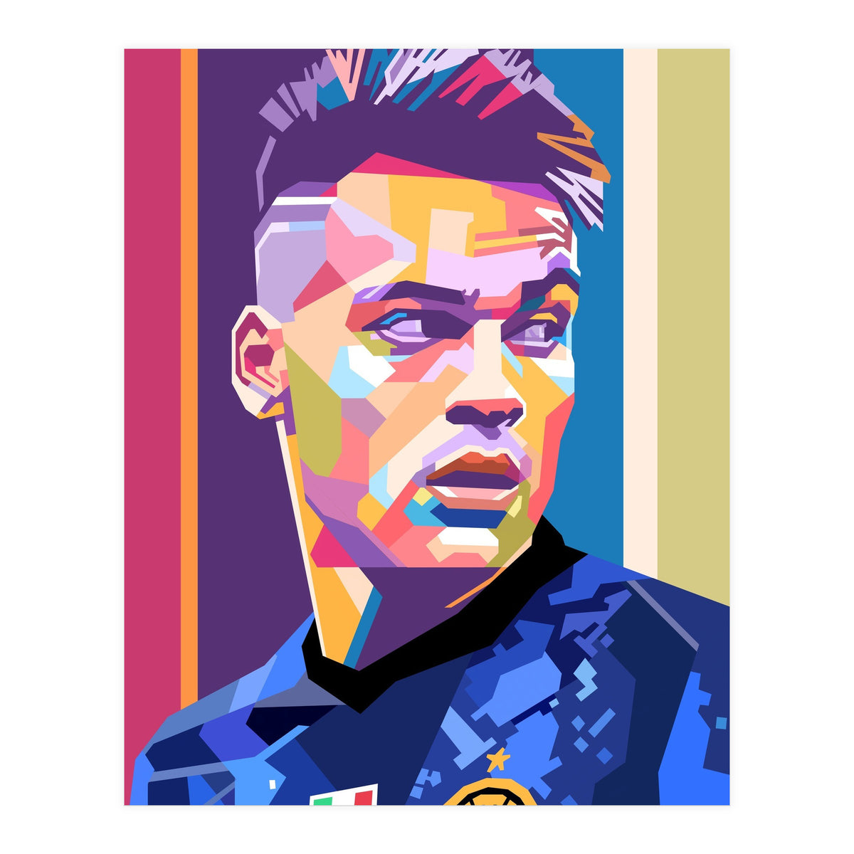 Lautaro Martinez art (Print Only)