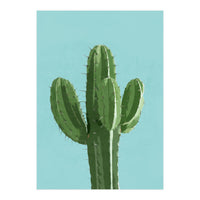 Blue Cactus 1 (Print Only)