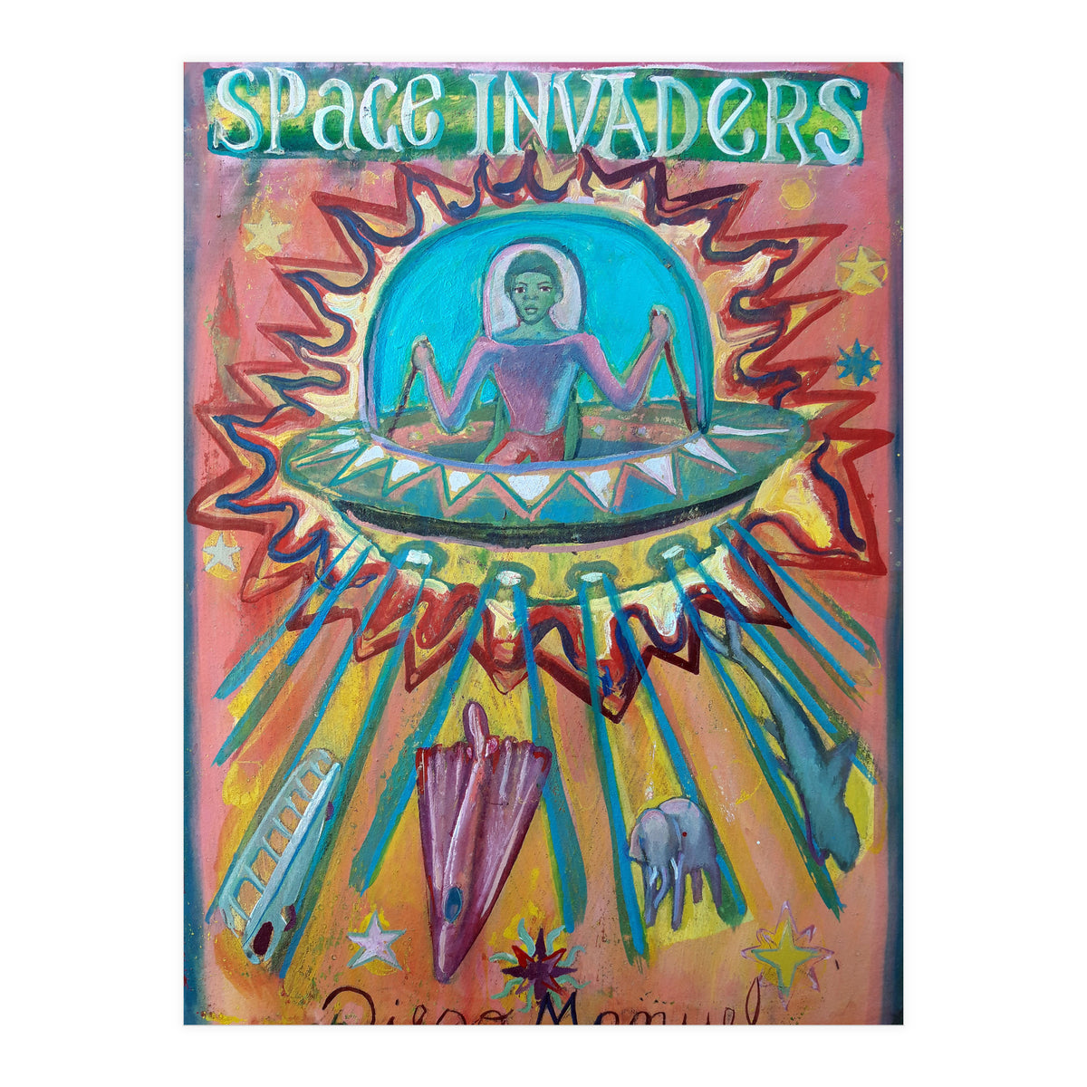 Space Invaders (Print Only)