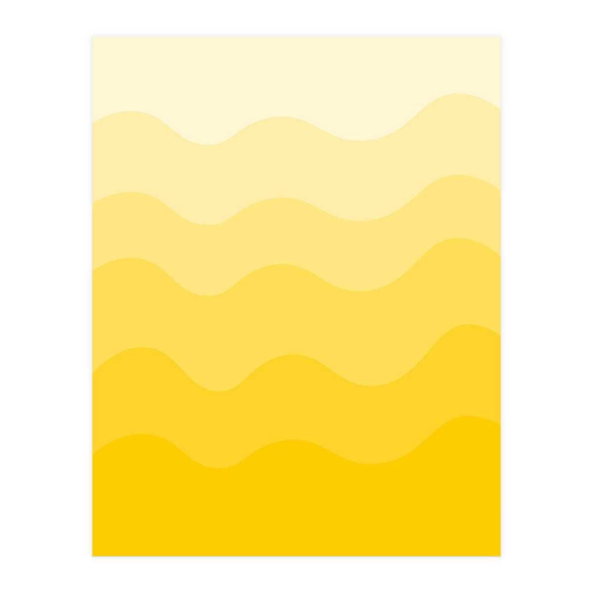 Yellow gradient design (Print Only)
