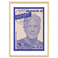 Anthony Bourdain Stamps Art