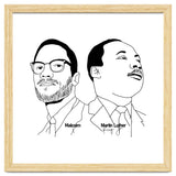 Martin Luther King Jr and Malcolm X thumbnail
