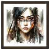 Ethereal Asian Warrior Gaze thumbnail