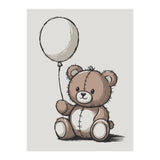 Cute Teddy Bear (Print Only) thumbnail