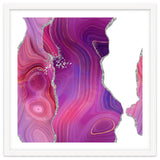 Magenta & Silver Agate Texture 05 thumbnail