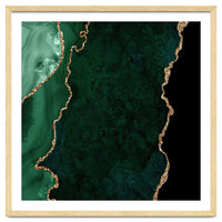 Emerald & Gold Agate Texture 04