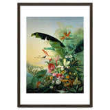 Fleurs exotique, 1836 Exotic flowers from tropical countries. Canvas, 162 x 121 cm. thumbnail