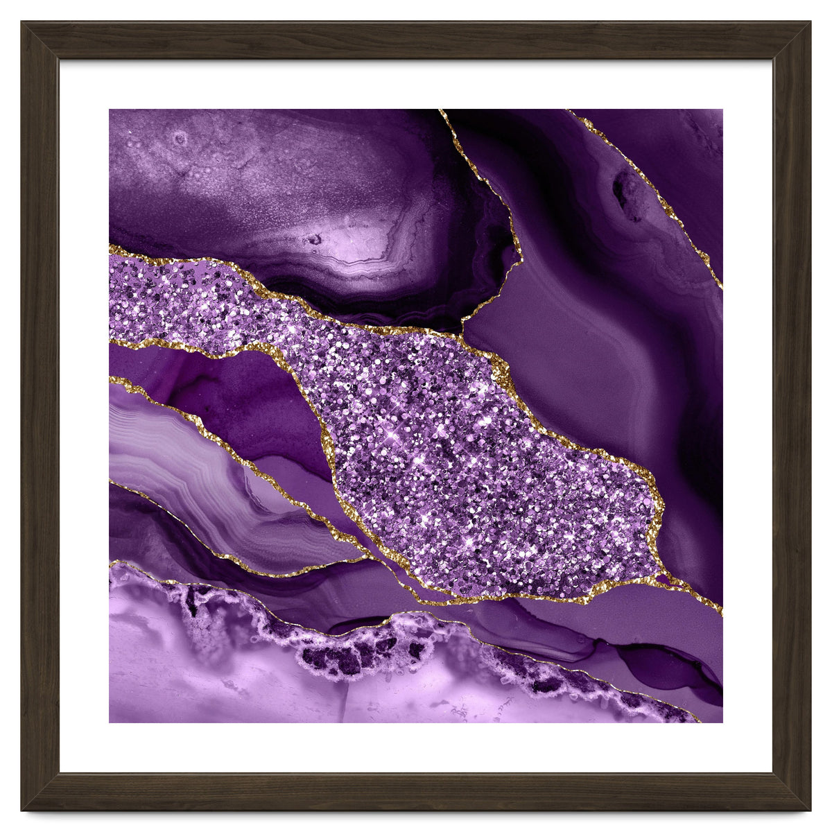 Agate Glitter Ocean Texture 03