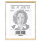 Receipt Art Gillian Anderson thumbnail