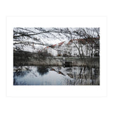 Residential house along the lake (Print Only) thumbnail