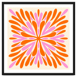 Symmetry Petals - pink and orange thumbnail