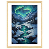 Ethereal Northern Lights: Arctic Winter Valley thumbnail