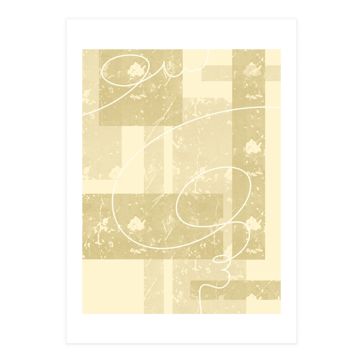 Contrast of Geometry and Lines (Print Only)