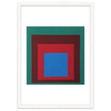 Josef Albers - HOMAGE TO THE SQUARE: Green, Red, Blue thumbnail