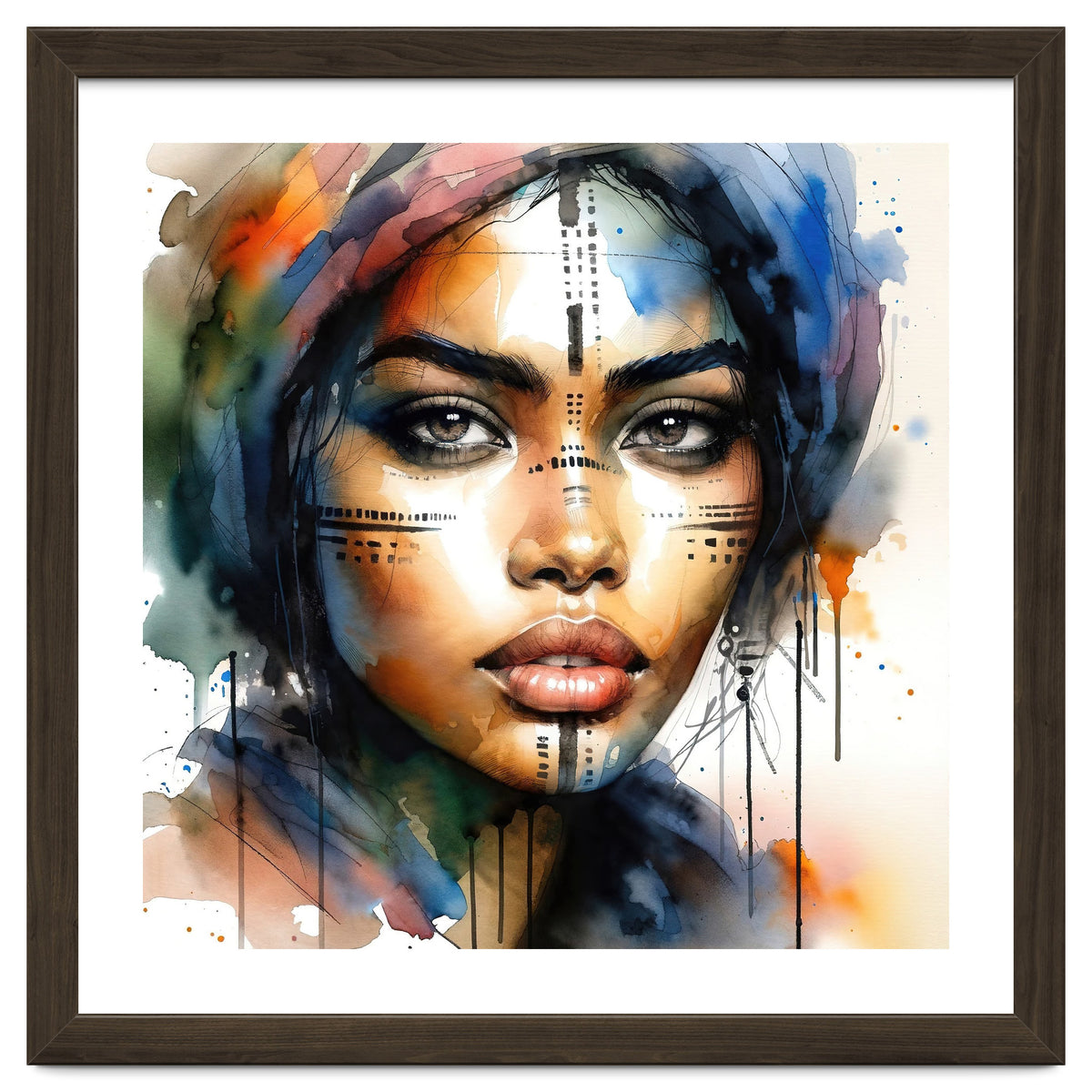 Tribal Muse Portrait