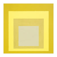 JOSEF ALBERS - HOMAGE TO THE SQUARE YELLOW WHITE (Print Only)