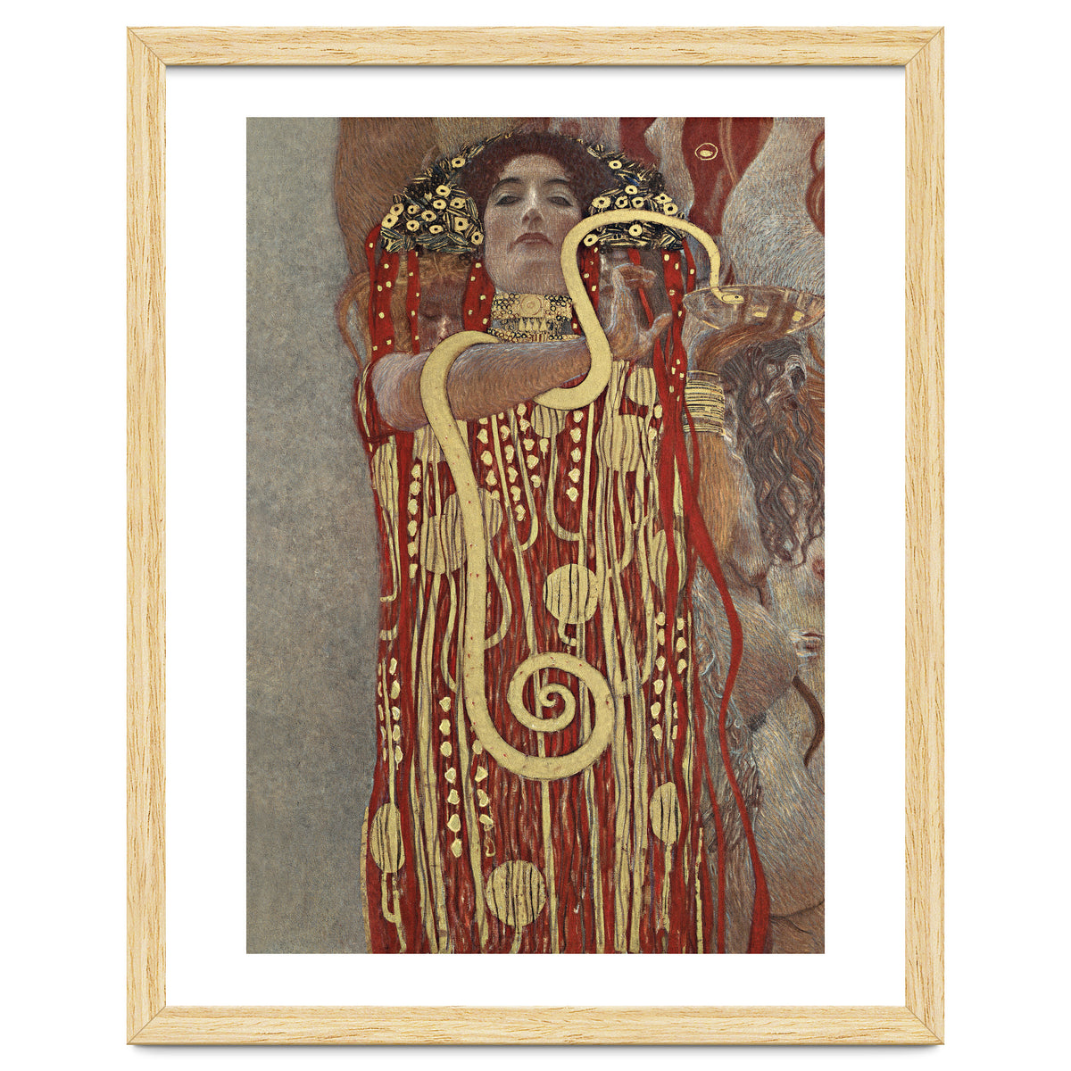 Gustav Klimt – Hygieia (1907) | Iconic Art Nouveau Masterpiece