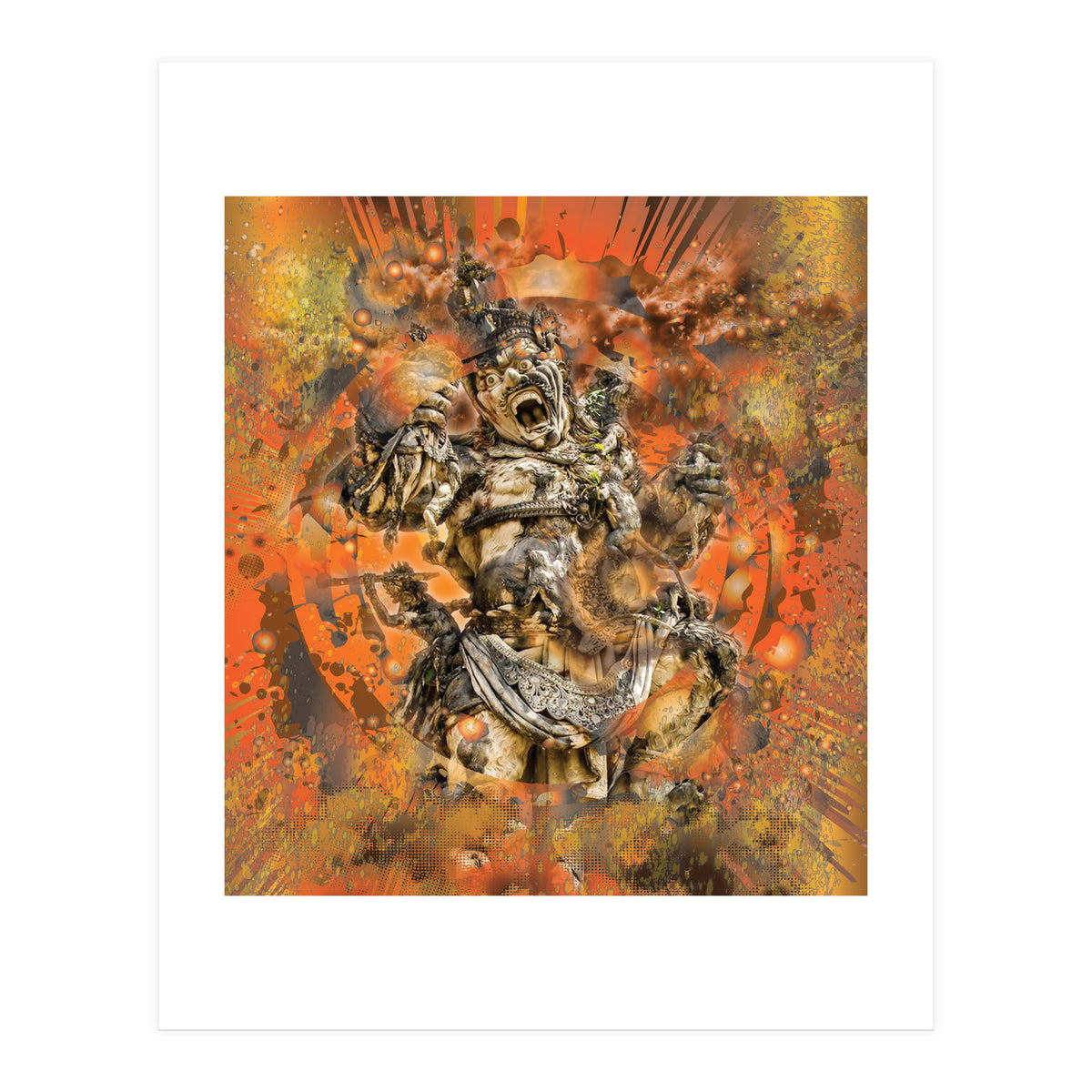 Hindu Monkey God (Print Only)