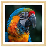 Close Up Of A Colorful Macaw Parrot thumbnail