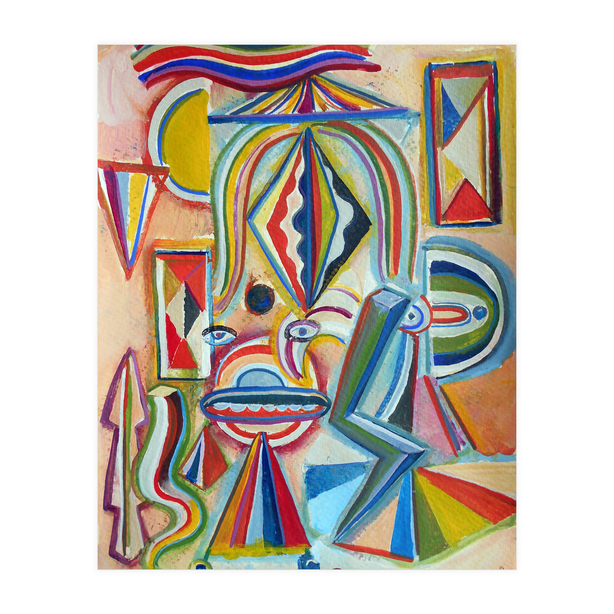 Abstracto Pop 2024 3 (Print Only)