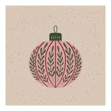 Christmas globe with branches (Print Only) thumbnail