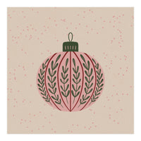 Christmas globe with branches (Print Only)