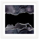 Black & Silver Glitter Agate Texture 03 thumbnail