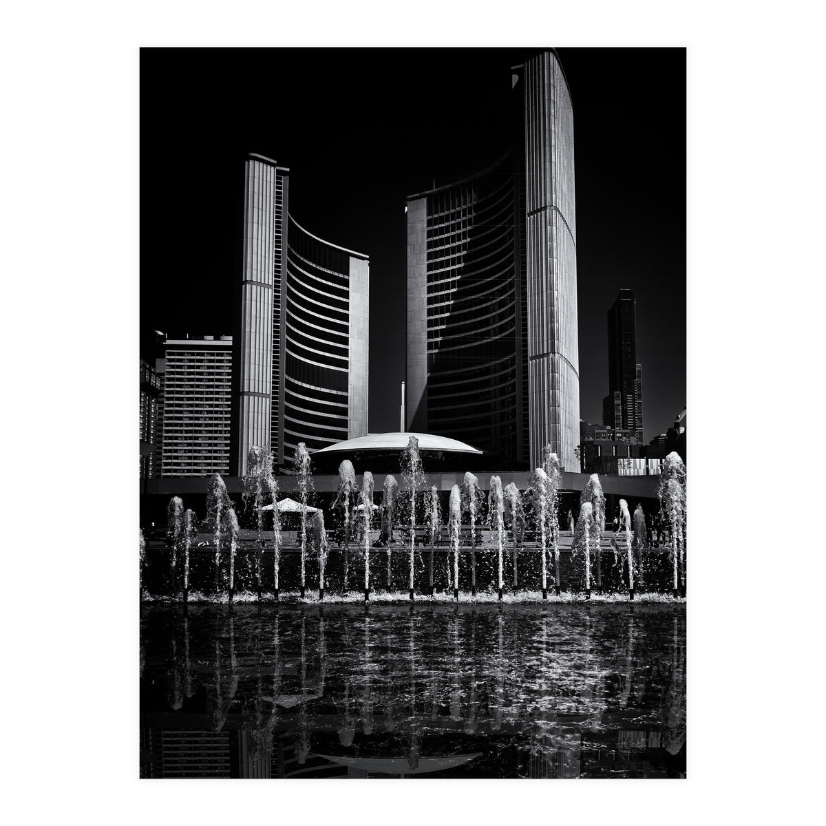 Toronto City Hall No 25 Reflection (Print Only)