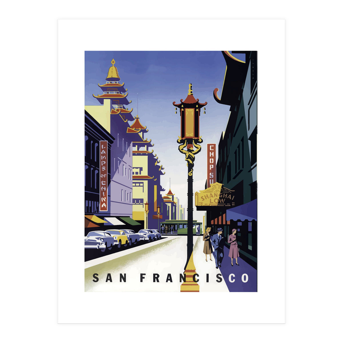 San Francisco, Chinatown (Print Only)