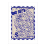 Britney Spears Stamps Art (Print Only) thumbnail