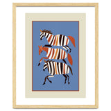 Striped Running Horses thumbnail