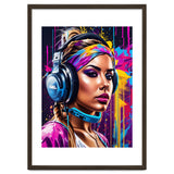 Girl In Headphones, Graffiti thumbnail